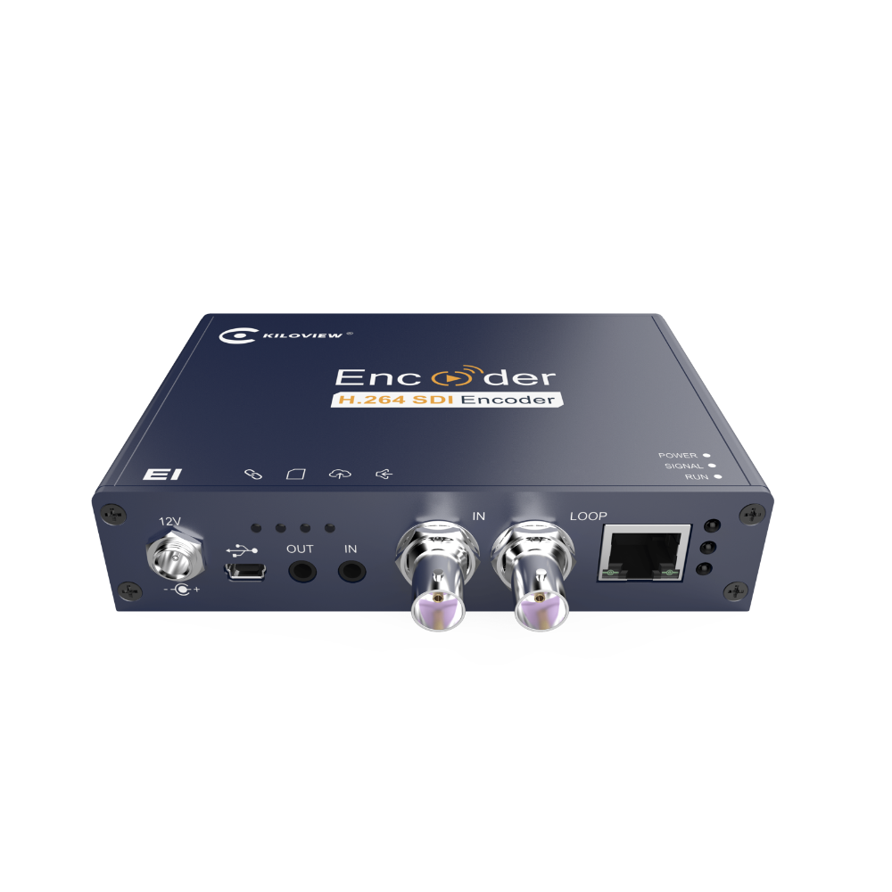 E1 HD/3G-SDI to IP Wired Video Encoder 